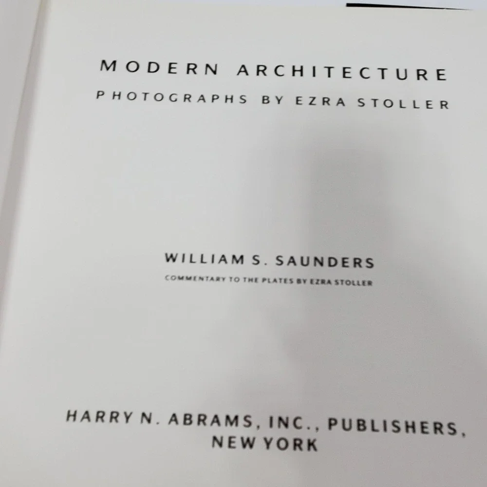 Harry N. Abrams modern architecture